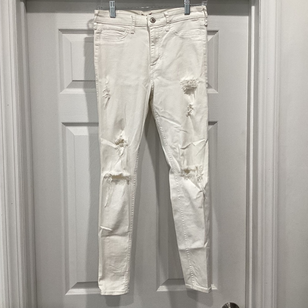 Hollister High Rise Super Skinny RippedJeans